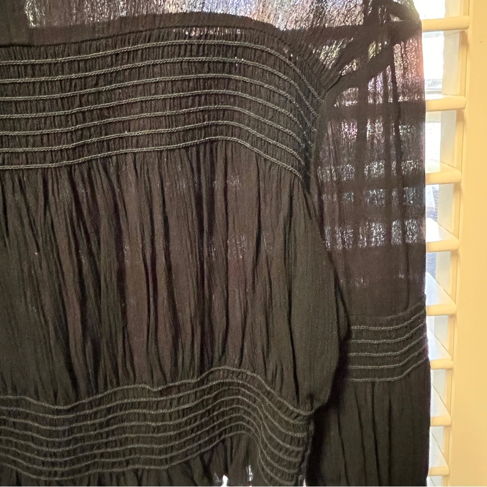 Lightweight, sheer top